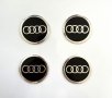 стикери метални за капачки за джанти или тасове за audi Ауди, снимка 1