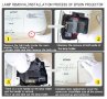 Лампа за Проектор / EPSON /, снимка 8