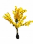 Декоративно изкуствено цвете с жълти цветове, 100см, снимка 1