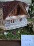Ръчно изработен макет на къща в алпийски стил., снимка 9
