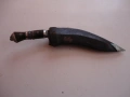 Стар нож кукри рог с кания , снимка 10