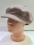 Дамска шапка,вълнен лукс -221 Касторен гонен плат, снимка 1