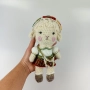 Агънце плетена играчка, играчка ръчна изработка, овца играчка, снимка 4