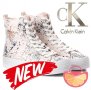 ПРОМО 🍊 CALVIN KLEIN № 38 🍊 Дамски сникърси PALE PINK & BLACK нови с кутия, снимка 12