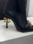 Черни боти на ток Dolce&Gabbana-VL81D, снимка 5