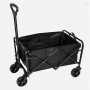 Количка за къмпинг Mercado Trade, С колелца за дърпане, Черна, снимка 1