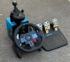 Гейминг сет Logitech G29 (волан + педали) + Logitech Driving Force Shifter (скоростен лост) , снимка 2