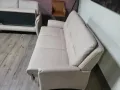 ПРОМОЦИЯ!!!Кремав кожен комплект дивани тройка и двойка Polinova PN-PF19167, снимка 12