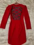 Червена празнична рокля, снимка 1