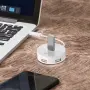 Baseus кабел Round Box CAHUB-GA02 USB Hub 4-портов USB-C + USB-A – 1m, снимка 2