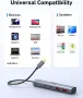 10Gbps USB C хъб, USB C към USB C/A, 4 порта (НЕ поддържа зареждане и монитор), снимка 5