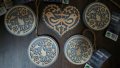 Нови дървенни Арт декорации сърца,кръгове и др, снимка 12