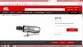 Mac Tools 1/4'' Пневматичен прав шлайф Mini Die Grinder AG14 нов, снимка 8