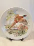френска декоративна порцеланова чиния с фазан 8/1, снимка 1