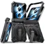 За Samsung Galaxy Z Flip8 / Z Flip7 5G Магнитен Удароустойчив PC TPU Калъф със Защита на Пантата и С, снимка 1