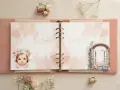 Ръчно изработен албум с велур., снимка 4