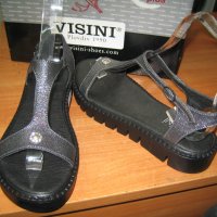Намаление-Дамски сандали  естествена кожа черни, снимка 4 - Сандали - 29385620