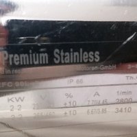 Електро двигател Marlin Premium Stainless tefc 90l-2, снимка 2 - Електродвигатели - 29381755