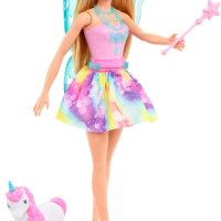 Адвент календар на Barbie Dreamtopia /Адвент календар Mattel,С Barbie Land Fantasy кукла,Многоцветен, снимка 7 - Кукли - 44381608
