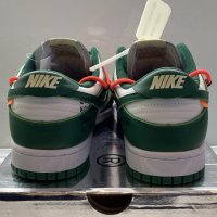 Nike Dunk Low Off-White Pine Green Мъжки/Дамски Кецове, снимка 4 - Кецове - 36821153