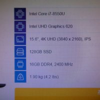 Lenovo Chromebook C630 Yoga 15.6" UHD 4K Touchscreen Convertible Laptop Intel Core i7-8550U, снимка 12 - Лаптопи за работа - 39326318