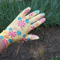 2872 Универсални дамски работни ръкавици цветни, снимка 5 - Градински инструменти - 36722201