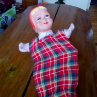 Стара кукла за куклен театър,Червената шапчица, снимка 2 - Други ценни предмети - 29241182