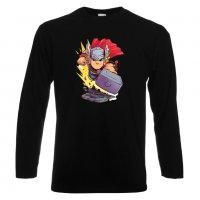 Мъжка тениска Marvel Thor Игра,Изненада,Подарък,Геймър,, снимка 4 - Тениски - 36791455