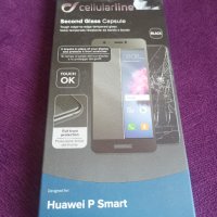Оригиналено Черно Закалено стъкло за Huawei P Smart , снимка 1 - Стъкла за телефони - 38089200