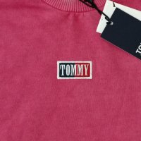 Tommy Jeans Organic Cotton Sweatshirt оригинално горнище S памучен, снимка 4 - Суичъри - 42756332