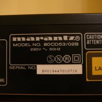MARANTZ CD-53, снимка 7 - Ресийвъри, усилватели, смесителни пултове - 35325525