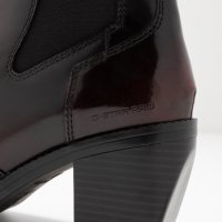 Нови и намалени G-Star Tacoma Boots Dk Bordeaux Дамки Боти Естествена Кожа Номер 40 отговарят на 39, снимка 15 - Дамски боти - 34100469