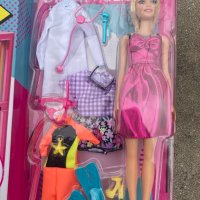 Детски комплект за игри - Barbie Dream Closet 60см , розов, снимка 9 - Играчки за стая - 39675003