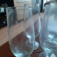 Стъклени чаши 6 бройки комплект, снимка 2 - Чаши - 31286672