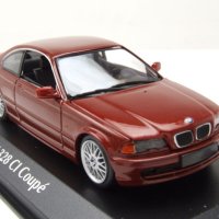 BMW 3er E46 Coupe 1999 - мащаб 1:43 на Maxichamps моделът е нов в PVC дисплей-кейс, снимка 7 - Колекции - 44475169