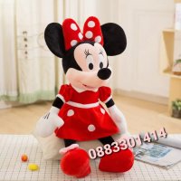 Голяма Мини Маус Плюшена 80см Minnie mouse Музикална , снимка 3 - Плюшени играчки - 39443329