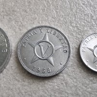 Монети. Куба. 1, 5, 10 , 20  цента  . 4 бр, снимка 7 - Нумизматика и бонистика - 42299652