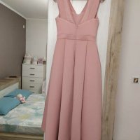 Розова неопренова рокля, снимка 3 - Рокли - 31678284