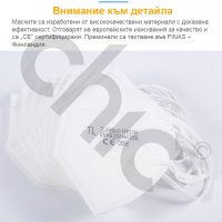 50 бр. Предпазни маски KN95 FFP2, 49,90 лв, снимка 4 - Други - 34050061