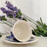 Прекрасни малки чаша и чинийка за кафе, снимка 3 - Колекции - 37301016