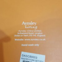 AYNSLEY нови красиви вилички с маргаритки от Англия с порцеланови дръжки, снимка 8 - Антикварни и старинни предмети - 39854185