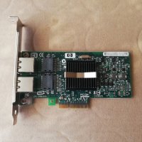 HP NC360T PCI Express Dual Port Gigabit Server Adapter, снимка 1 - Мрежови адаптери - 34096111