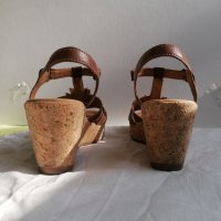 Красиви и удобни дамски сандали от естествена кожа Gabor 38/5, снимка 3 - Сандали - 44183590