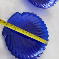 2 бр кобалт сини чинийки с форма на мида, снимка 5 - Други - 40203751