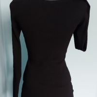 Маркова еластична блуза Pieces / унисайз , снимка 7 - Блузи с дълъг ръкав и пуловери - 44776207