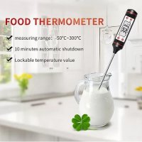 Готварски термометър за бързо и лесно измерване температурата на храна и течност, снимка 5 - Аксесоари за кухня - 38468501