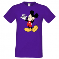 Мъжка тениска Mickey Mouse SEAT Подарък,Изненада,Рожден ден, снимка 8 - Тениски - 36577596