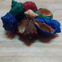 Цветни сувенири от рапани, снимка 7 - Морски сувенири - 42448772