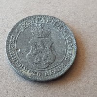10 стотинки 1917 година Царство БЪЛГАРИЯ монета цинк 16, снимка 2 - Нумизматика и бонистика - 42062510