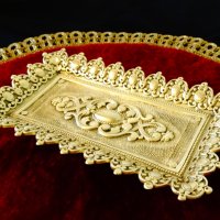 Кралски бронзов съд,барок. , снимка 1 - Антикварни и старинни предмети - 36673910